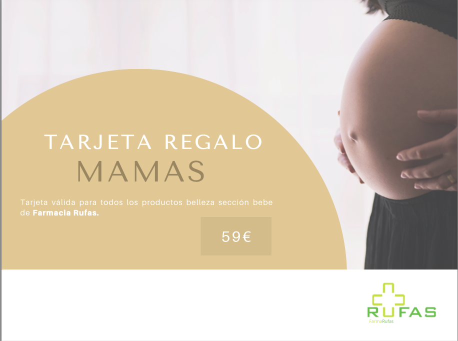 Tarjeta regalo mamá Farmacia Rufas Huesca