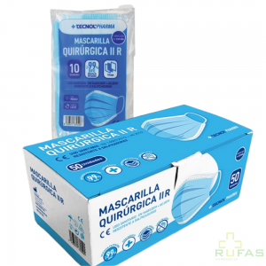 Mascarilla quirúrgica Tecnol 50 UDS