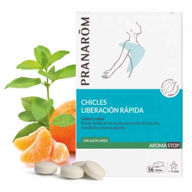 Chicles de liberación rápida para dejar de fumar